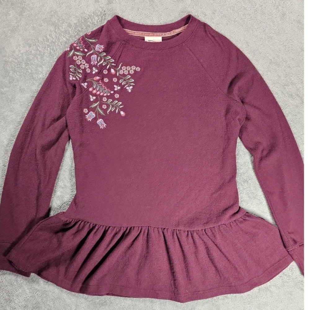 Knox Rose peplum top floral boho cottagecore fairy grunge coquette babydoll y2k